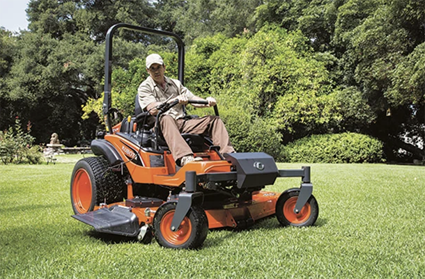 Kubota diesel lawn online mowers